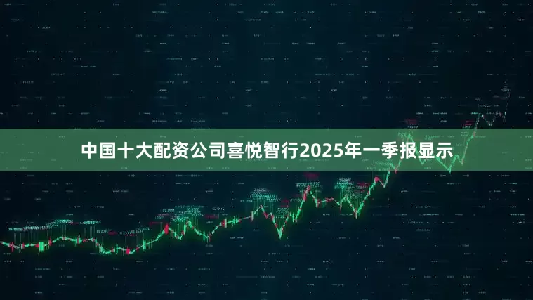 中国十大配资公司喜悦智行2025年一季报显示